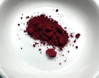 Red Iron Oxide Fe203 -Pigment - Artist Grade, Non-Toxic