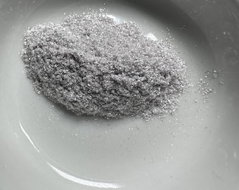 Super Sparkle White Mica Powder Pigment - Artist Grade, Non-Toxic