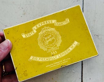 Cigarette Tin Watercolor Palette | Plein Air Artist Paint Set | Upcycled Travel Palette