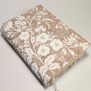 Adjustable book cover, Fabric book cover, Reusable book cover, Handmade book case, Paperback book cover, A5 book cover, Book protector