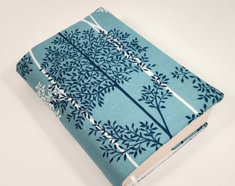 A5 book cover, Adjustable book cover, Fabric book cover, book protector