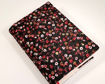 Adjustable book protector, book jacket, padded book cover, bookish gift