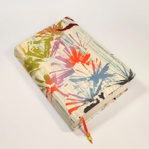 A5 notebook cover, Adjustable book cover, Fabric book cover, Reusable book cover, Paperback book cover, Book protector