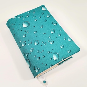 Waterproof book cover, Adjustable book cover, book sleeve, bookish gift, A5 diary cover, large size book cover