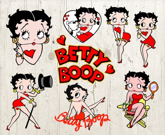 Betty Boop Svg Betty Boop Svg Files For Cricut Betty Boop Etsy