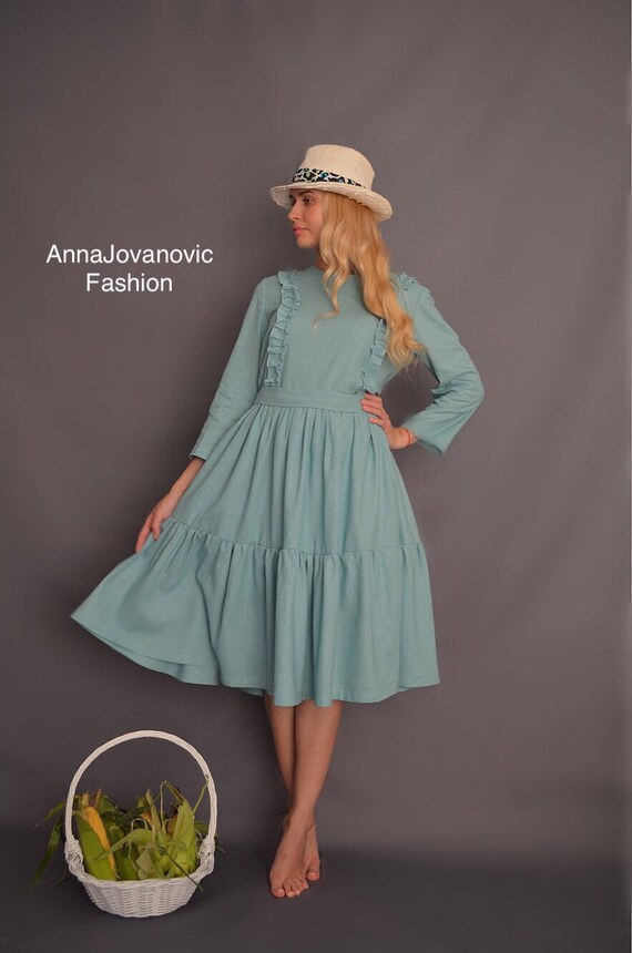 plus size dresses linen