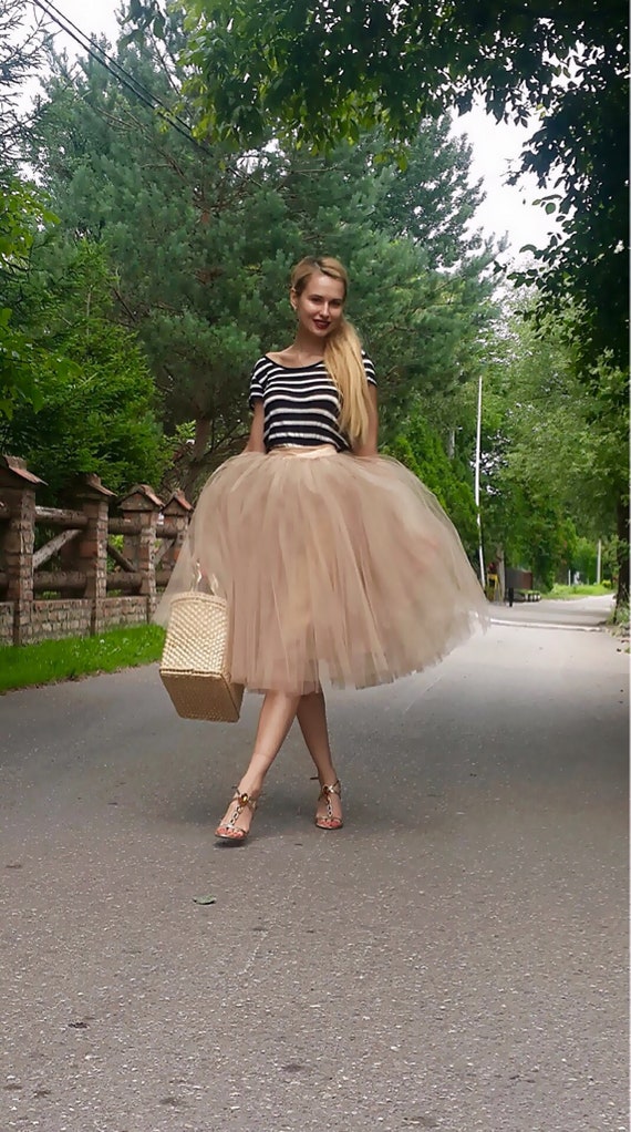 Tulle Skirt, Skirt Tulle, Women Tulle , Tulle Women, Tutu Skirt, Women Tutu,  Tutu Women, Tulle Skirt Women, Tule Skirt, Tulle Black, Beige -  Canada