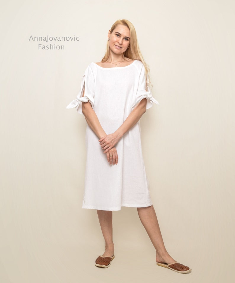 Linen Womens Clothing White Dresses for Women Linen Dresses Etsy