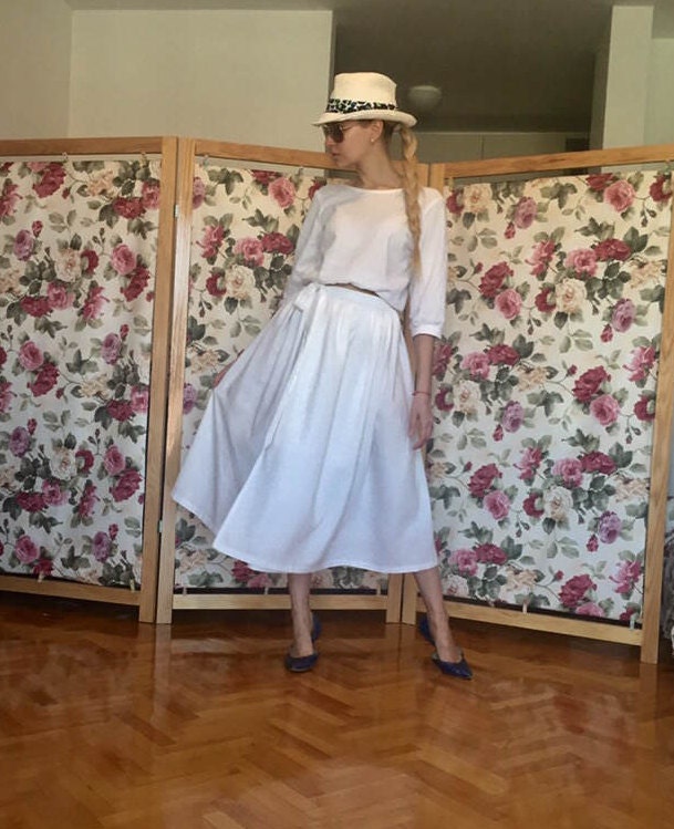 white linen dress beach wedding dress linen womens clothing | Etsy
