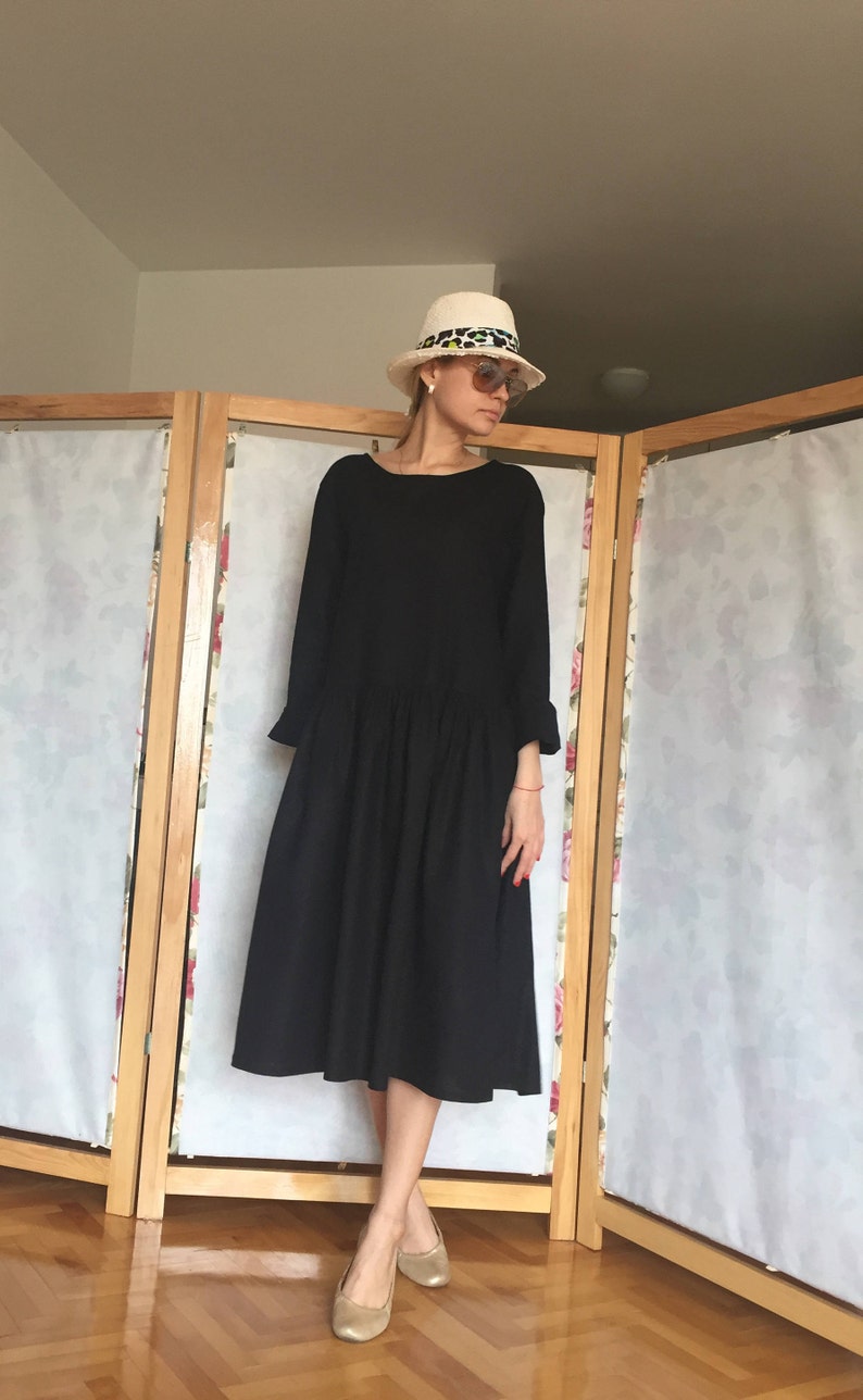 Linen Women Clothing Vintage Maxi Dress Linen Dress Woman - Etsy