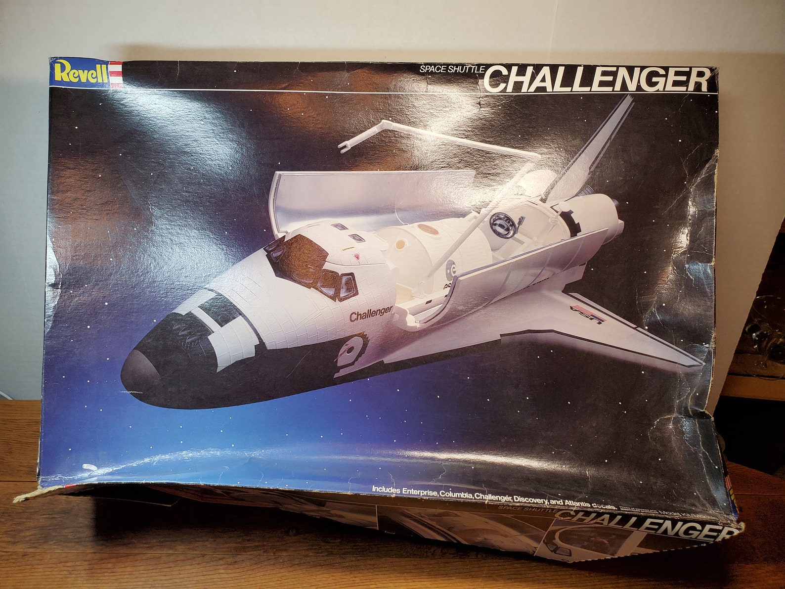 Vintage 1982 Revell Space Shuttle Challenger 1/72 Scale Etsy