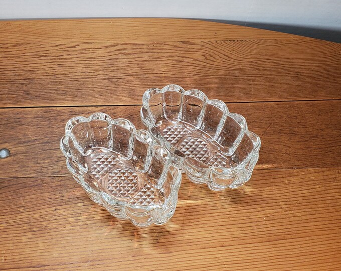 Princess House Crystal Buffet Silverware Caddies Holder Spoon Etsy