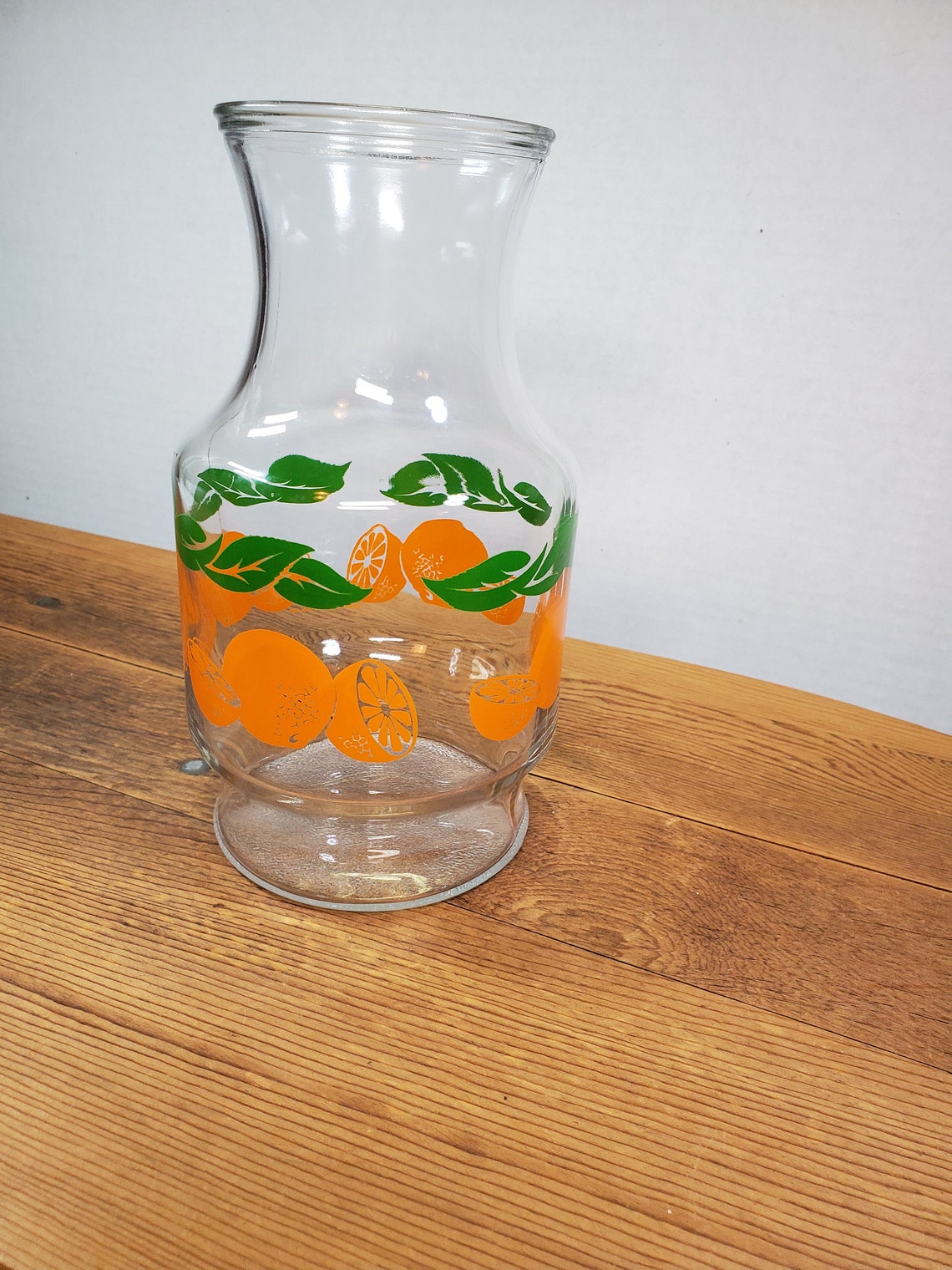 Ancla Hocking Orange Juice Carafe Jugo Garrafa Garrafa | Etsy