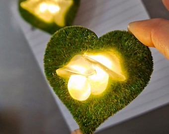 Fungi Heart Magnet Lights (4 Design Options)