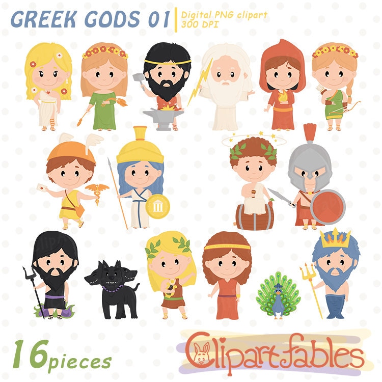 Cute Greek Gods Clipart Ancient Greece Immortal Greek Religion Clipart Cute Zeus Poseidon Cute Greek Gods Clipart Ancient Greece Immortal Greek Religion Clipart Cute Zeus Poseidon