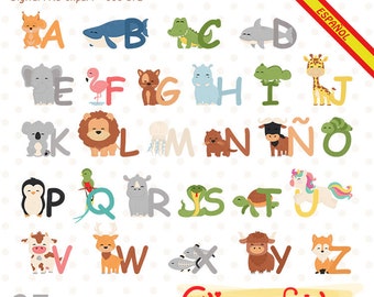 Animal Alfabeto - Etsy Singapore Animal Alfabeto - Etsy Singapore