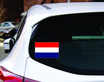 Netherlands Flag Decal Sticker Car Truck Window Wall Art