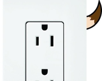 Puppy Light Switch Sticker