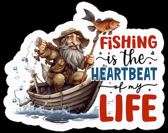 Funny Fishing Quote Sticker/Decal