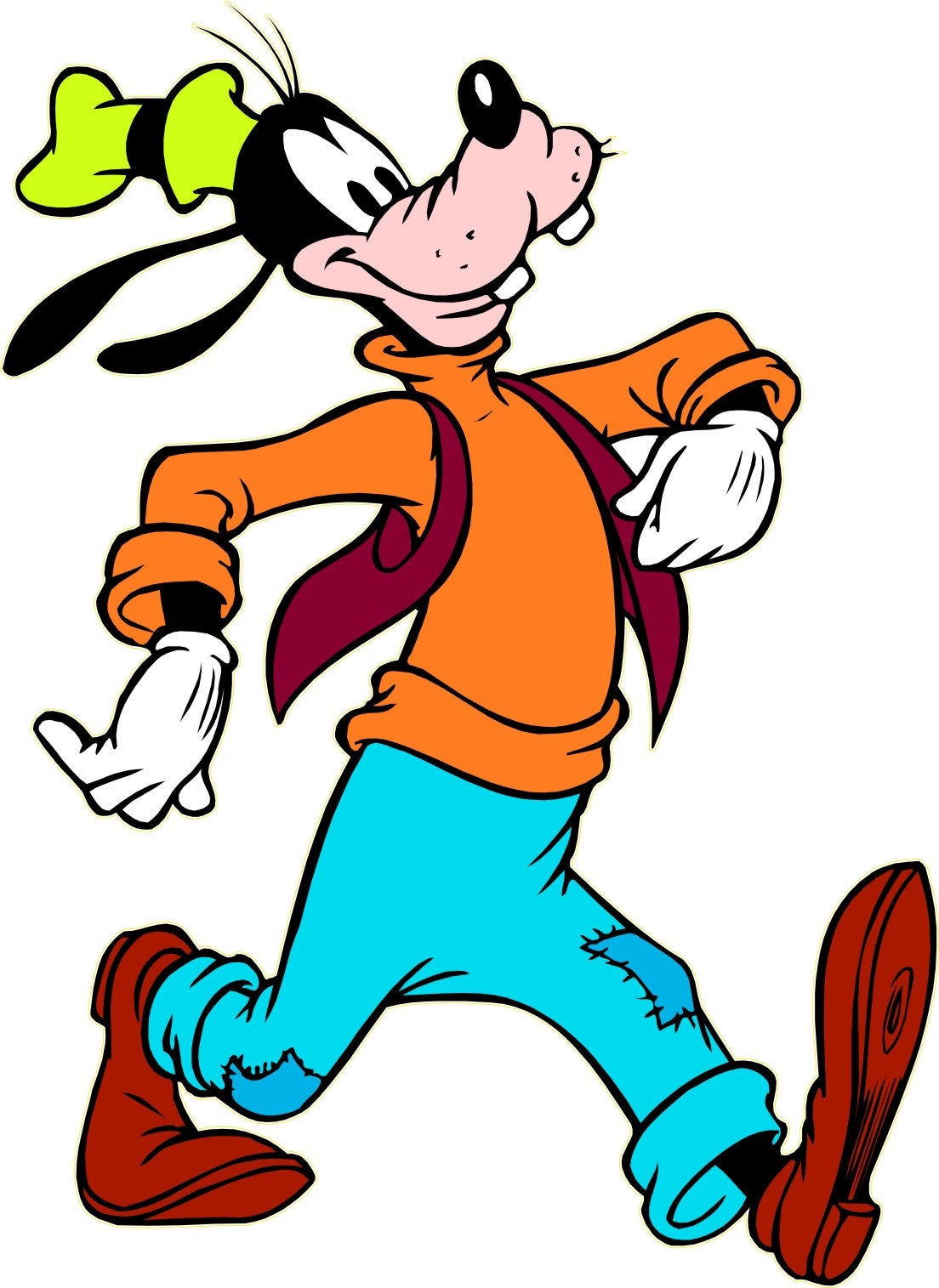 goofy cartoon character decalsticker car decal truck