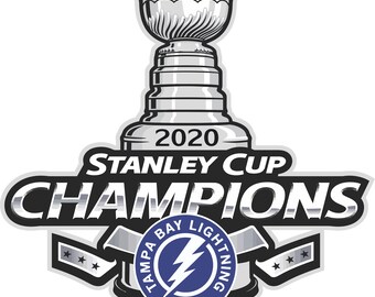 Tampa Bay Lightning Stanley Cup Champions Decal Sticker Etsy