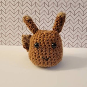 Eevee plushie, amigurumi