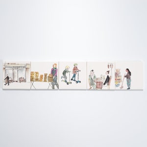 London Life Tiles (sold individually, listing 1)