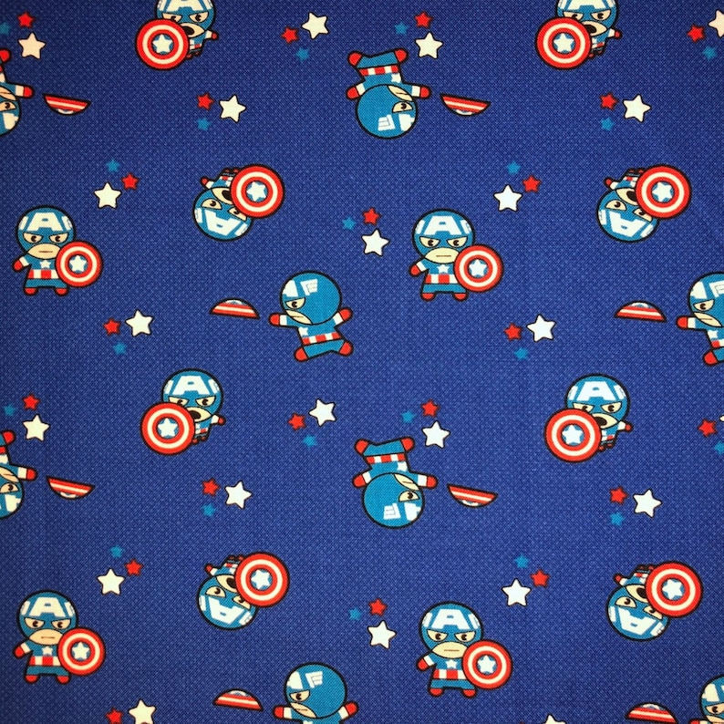A1 6 Piece Marvel Avengers Cotton Fabric Quarter Yard Bundle. Etsy