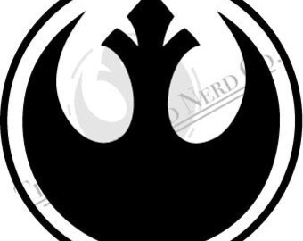 rebel alliance resistance vinyl sticker decal car window star etsy