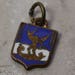 Vintage Defensor Mentoni Charm, Coat of Arms Charm, Travel Charm ...