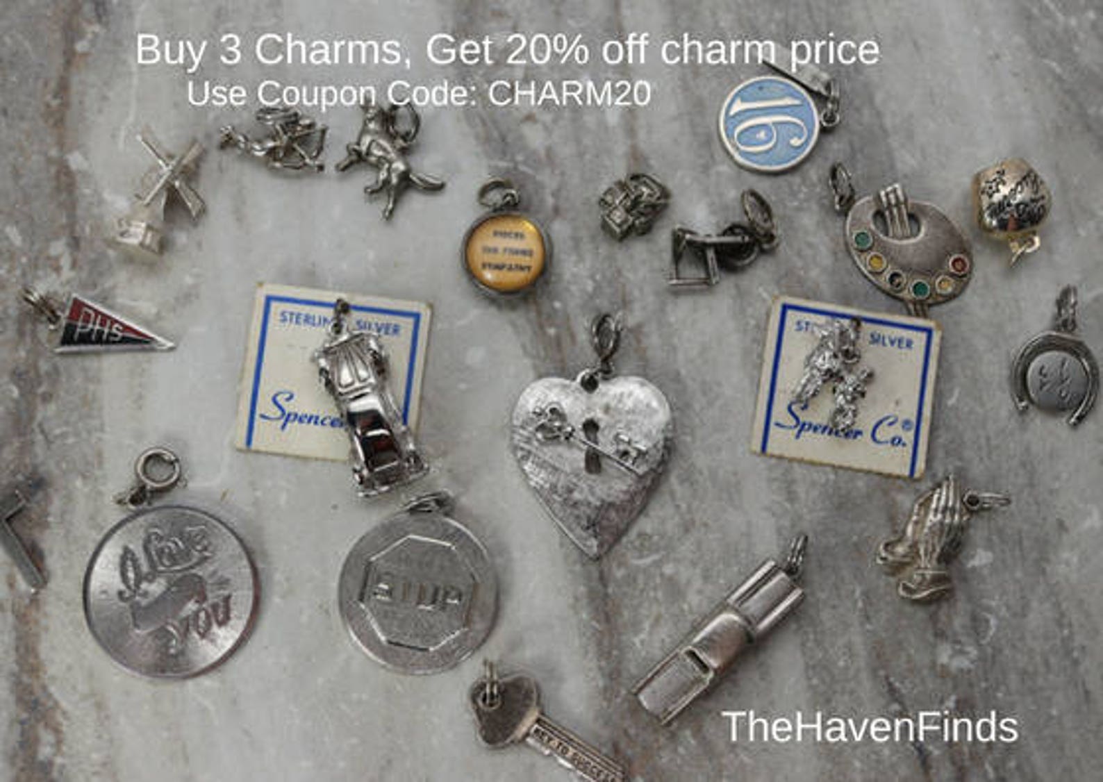 Vintage Defensor Mentoni Charm, Coat of Arms Charm, Travel Charm ...