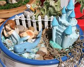 Items similar to Fairy Garden Kit - Nautical Decor - Beach Fairy ... Items similar to Fairy Garden Kit - Nautical Decor - Beach Fairy ...