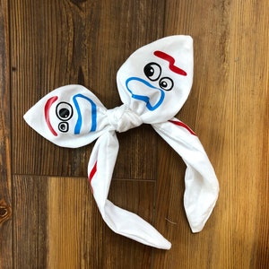 Forky Knot Headband, Knotty Headband, Rosie Bow headband, Toy Story Spork Forky Bow