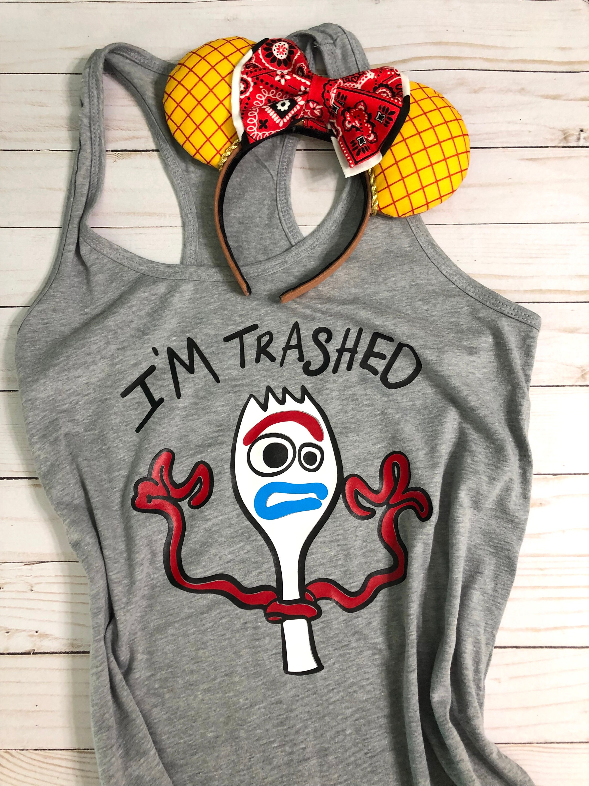 talkin trash forky shirt
