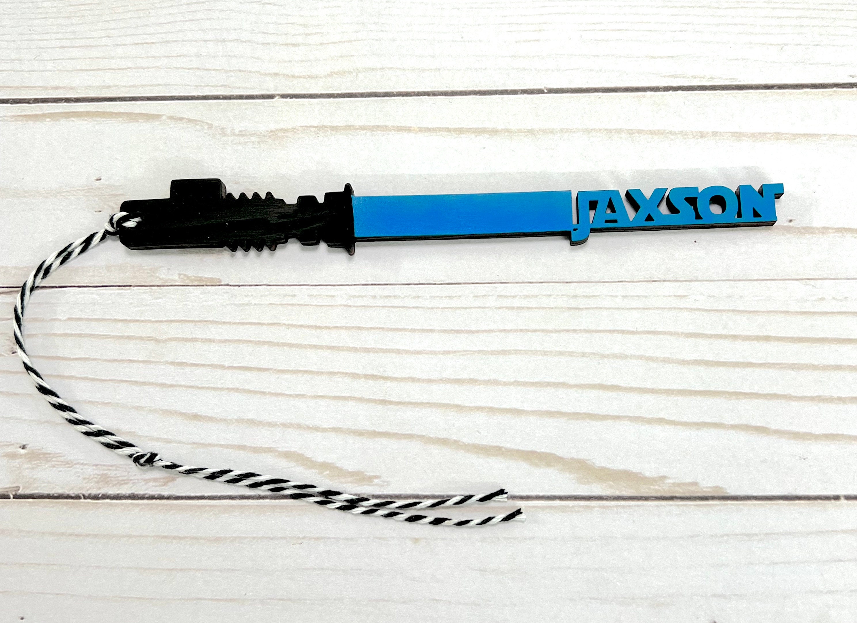 Star Wars Christmas Ornament Lightsaber Ornament Etsy