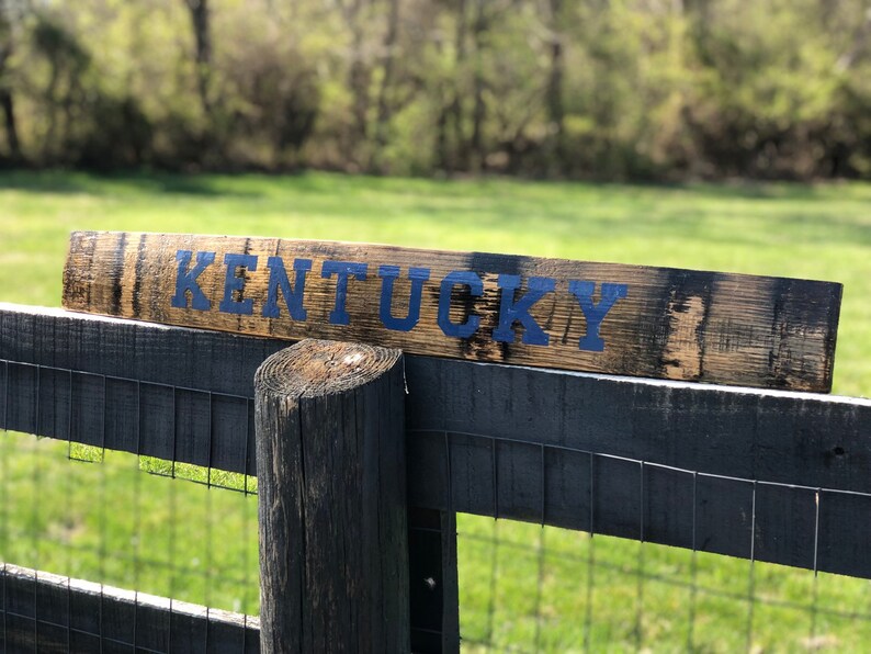 Kentucky Barrel Stave Sign - Etsy