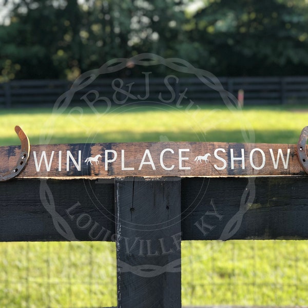 Win Place Show Etsy