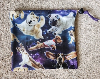 Galaxy Dogs Grip Bag