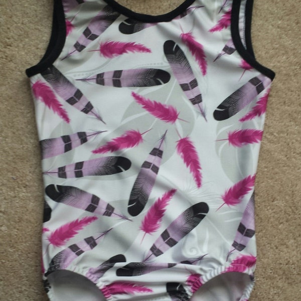 Feathers Gymnastics Leotard