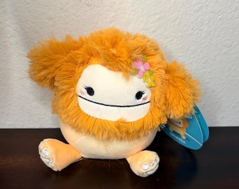 5” Squishmallows Shasta Orange Bigfoot