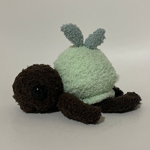 Mint chocolate turtle sock plush toy