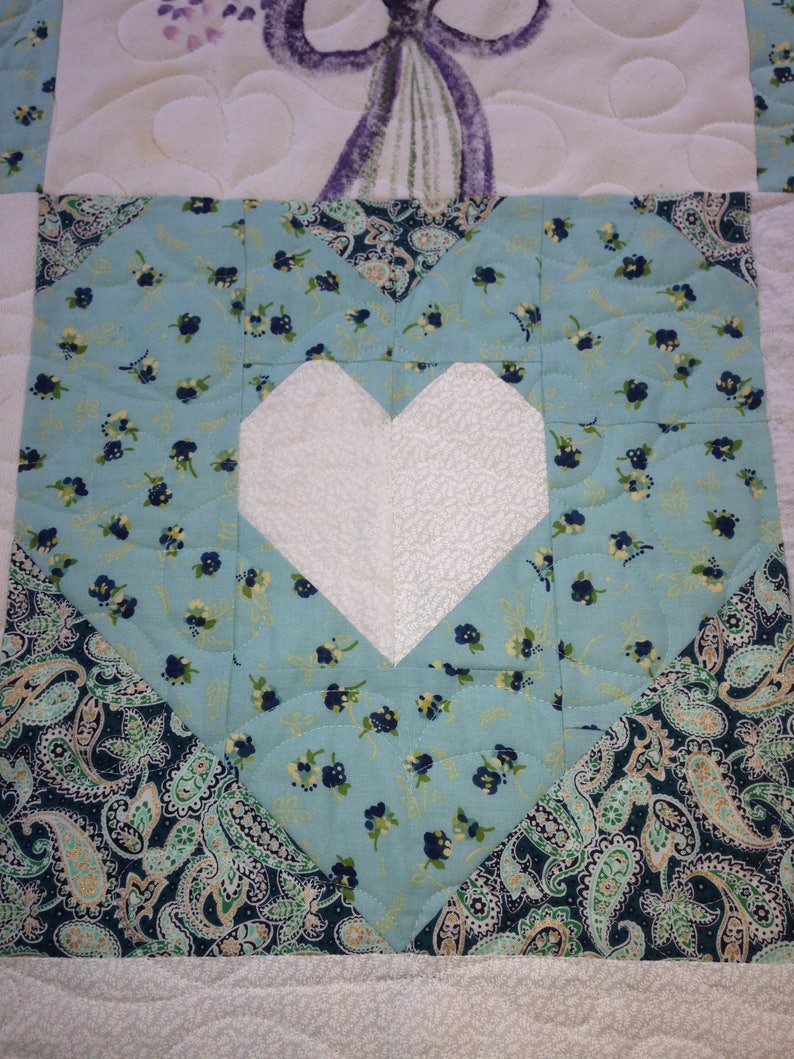 Memory Quilt Always in My Heart Memory Quilt Custom Quilt Etsy