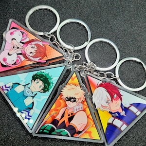 Anime Hero Acrylic Charms