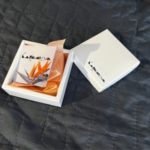 Handmade jewelry packaging gift box presentation