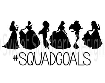 Download Squad goals svg | Etsy