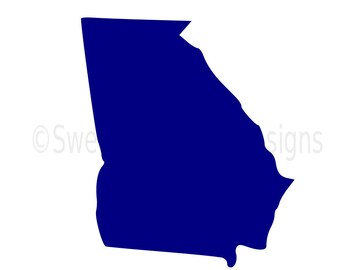Georgia outline | Etsy