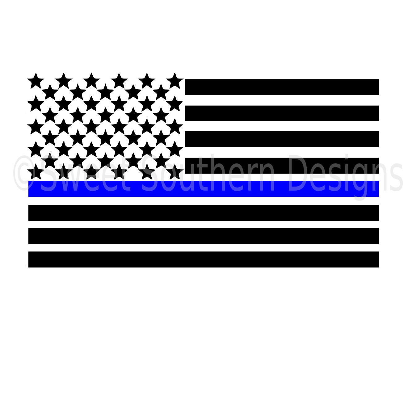 Download American flag thin blue line with heart SVG instant ...