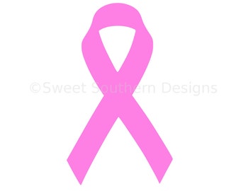 Awareness ribbon SVG instant download design for cricut or silhouette