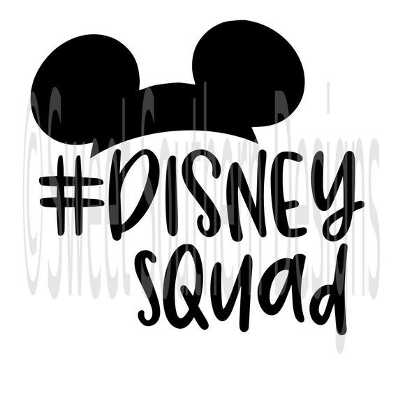 Download Disney Squad Mickey Mouse SVG DXF PDF instant download ...