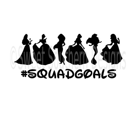 Free Free 156 Princess Squad Goals Svg Free SVG PNG EPS DXF File